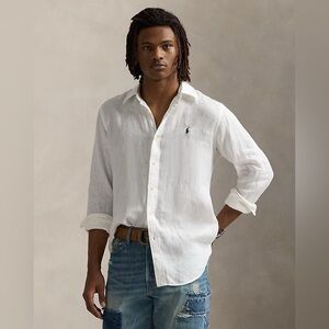 Lightweight Ralph Lauren Men’s Linen Button Down